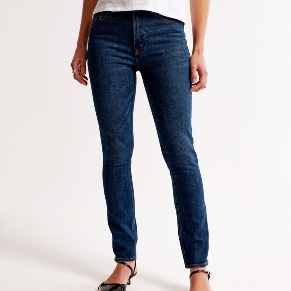 Abercrombie skinny high rise jeans